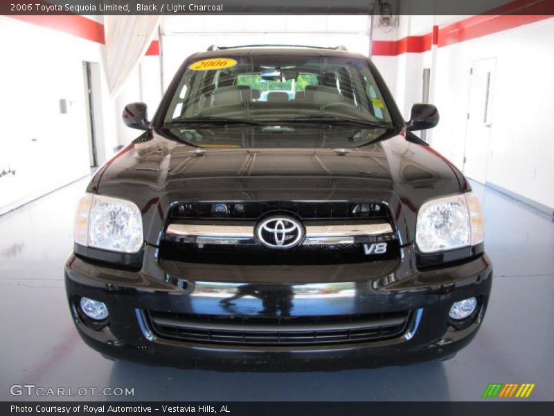 Black / Light Charcoal 2006 Toyota Sequoia Limited