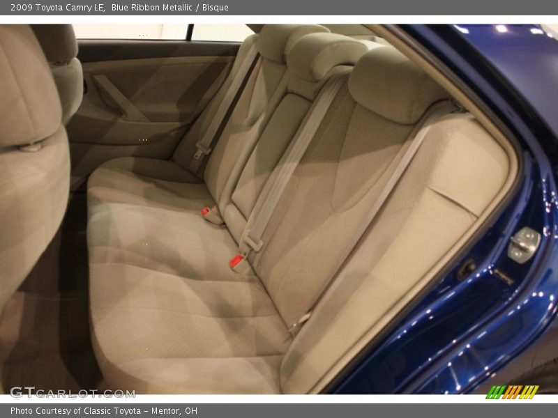 Blue Ribbon Metallic / Bisque 2009 Toyota Camry LE