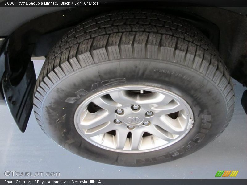 Black / Light Charcoal 2006 Toyota Sequoia Limited