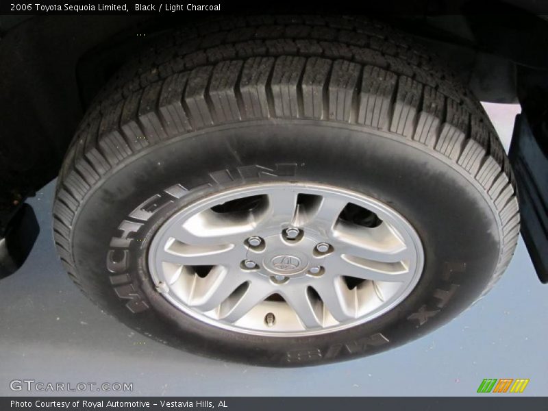 Black / Light Charcoal 2006 Toyota Sequoia Limited