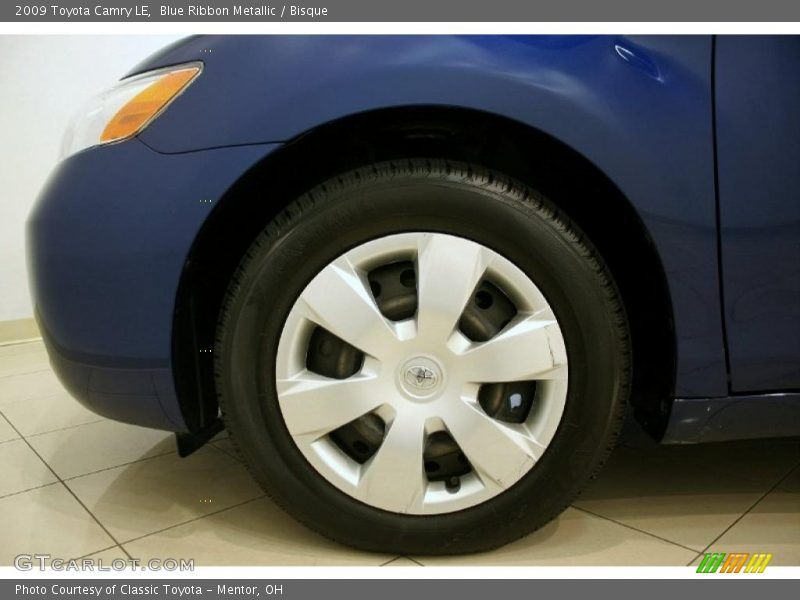 Blue Ribbon Metallic / Bisque 2009 Toyota Camry LE