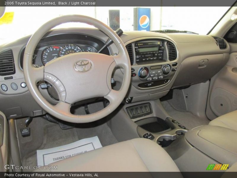 Black / Light Charcoal 2006 Toyota Sequoia Limited