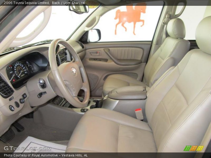 Black / Light Charcoal 2006 Toyota Sequoia Limited