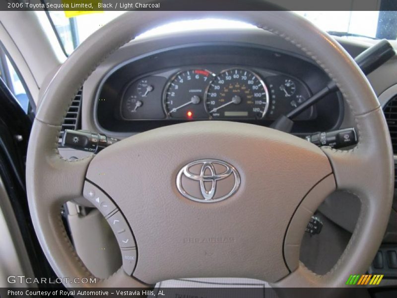 Black / Light Charcoal 2006 Toyota Sequoia Limited
