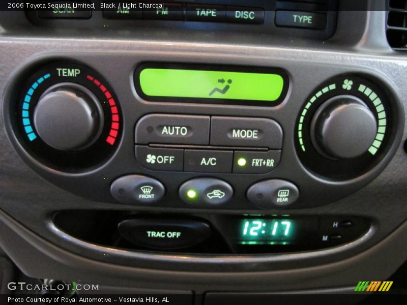 Black / Light Charcoal 2006 Toyota Sequoia Limited