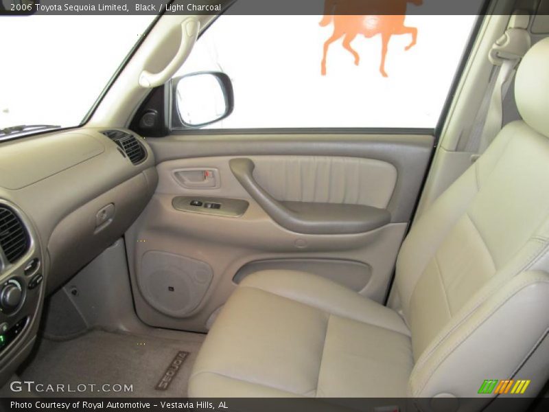 Black / Light Charcoal 2006 Toyota Sequoia Limited