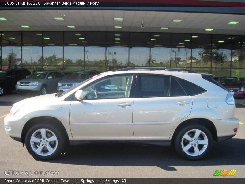 Savannah Beige Metallic / Ivory 2005 Lexus RX 330