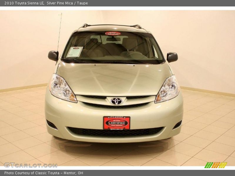 Silver Pine Mica / Taupe 2010 Toyota Sienna LE