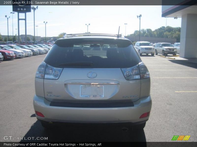 Savannah Beige Metallic / Ivory 2005 Lexus RX 330