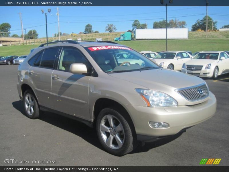 Savannah Beige Metallic / Ivory 2005 Lexus RX 330