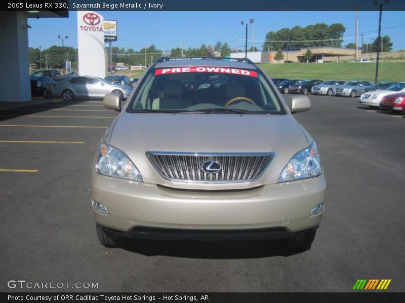 Savannah Beige Metallic / Ivory 2005 Lexus RX 330