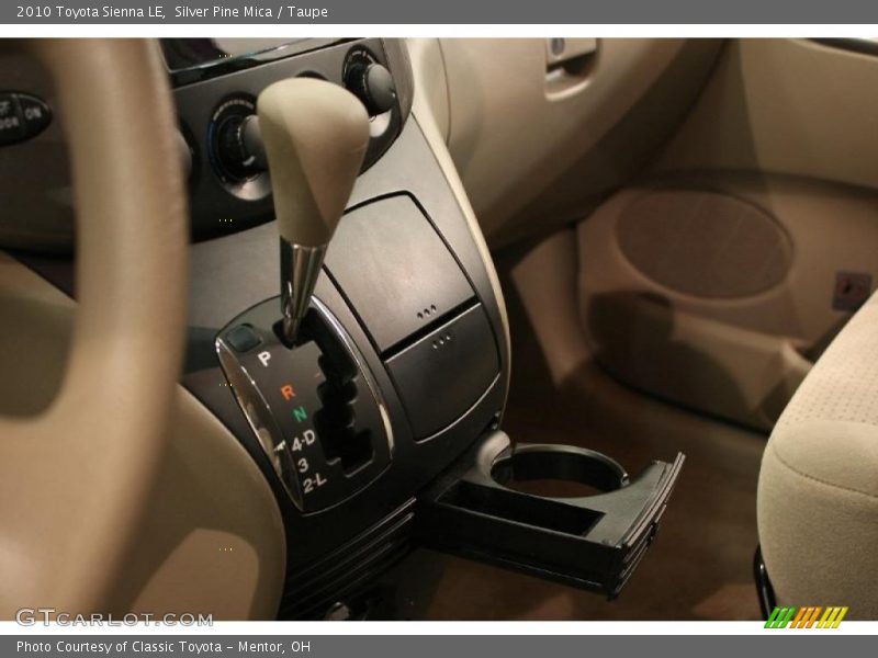 Silver Pine Mica / Taupe 2010 Toyota Sienna LE