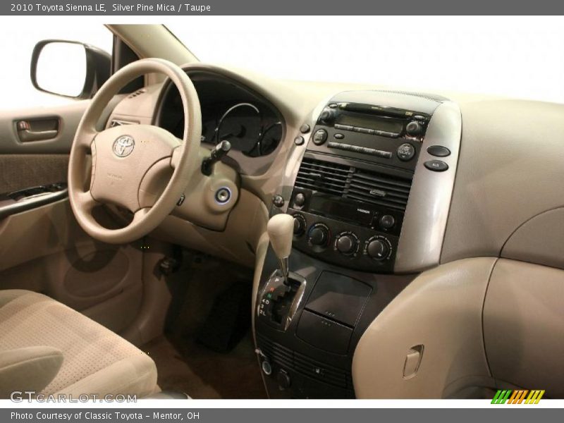 Silver Pine Mica / Taupe 2010 Toyota Sienna LE