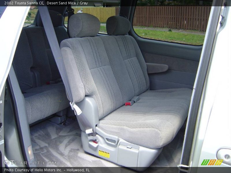 Desert Sand Mica / Gray 2002 Toyota Sienna CE