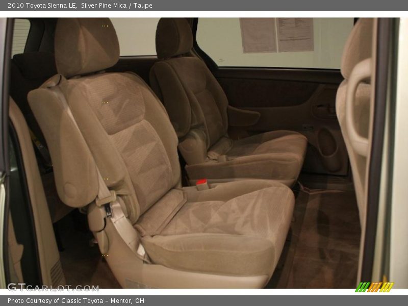 Silver Pine Mica / Taupe 2010 Toyota Sienna LE