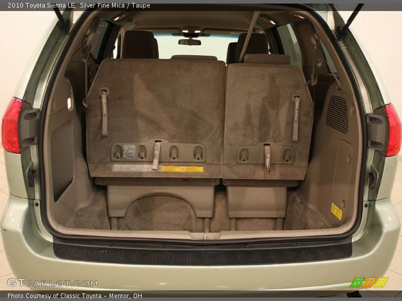 Silver Pine Mica / Taupe 2010 Toyota Sienna LE