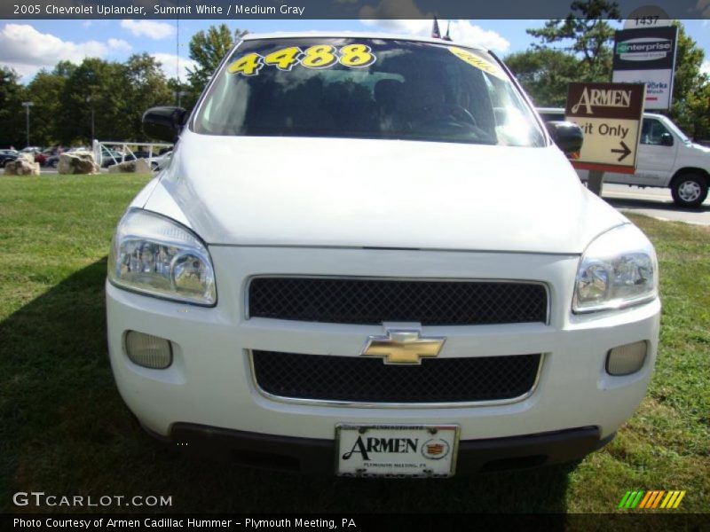 Summit White / Medium Gray 2005 Chevrolet Uplander