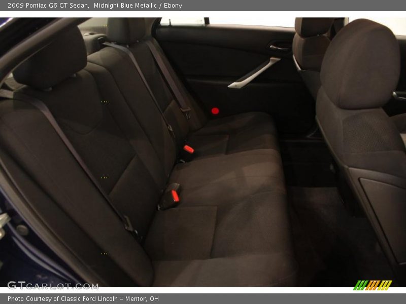 Midnight Blue Metallic / Ebony 2009 Pontiac G6 GT Sedan