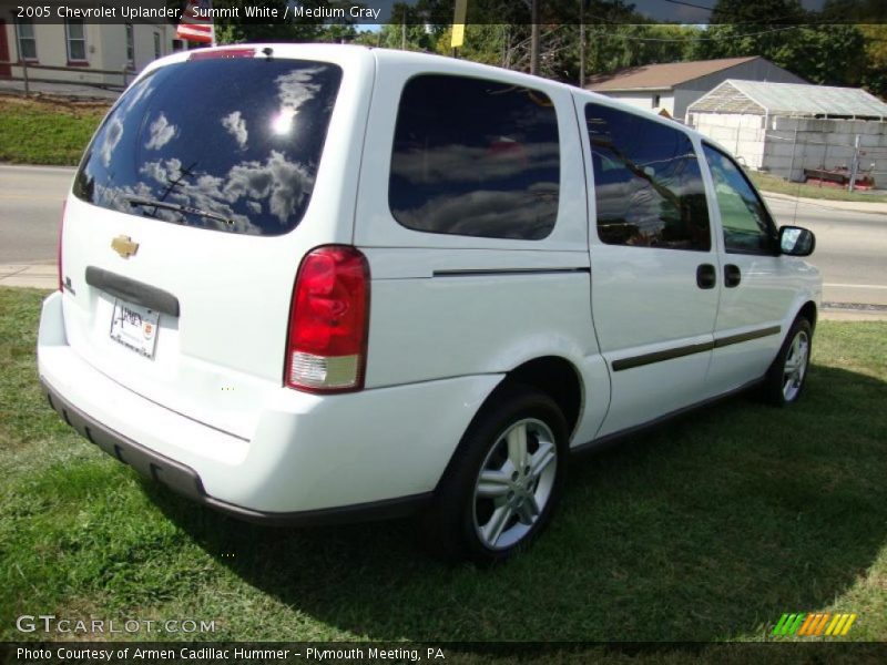 Summit White / Medium Gray 2005 Chevrolet Uplander