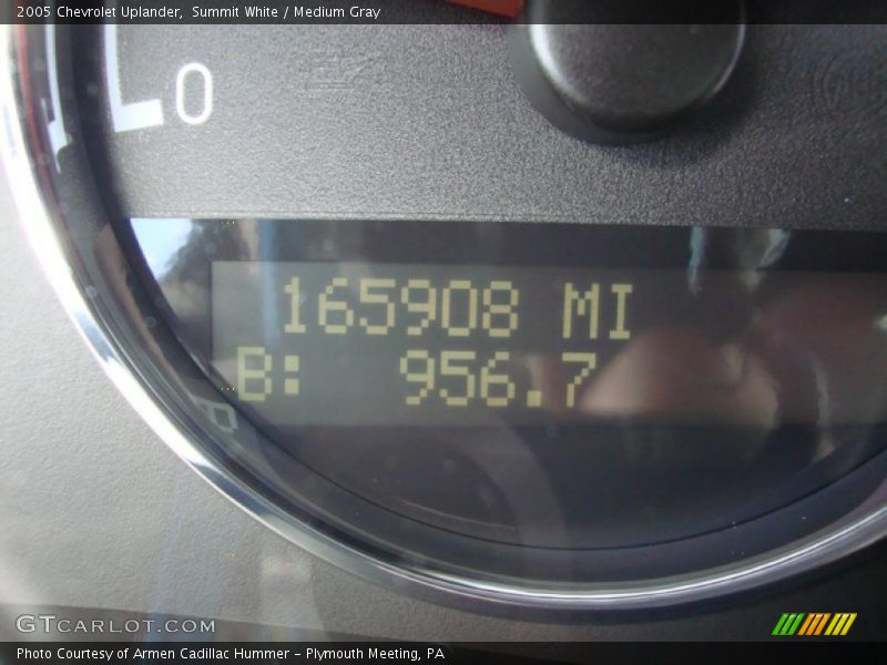 Summit White / Medium Gray 2005 Chevrolet Uplander
