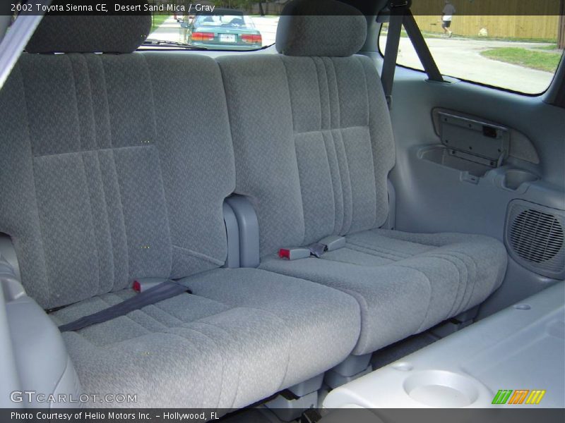 Desert Sand Mica / Gray 2002 Toyota Sienna CE