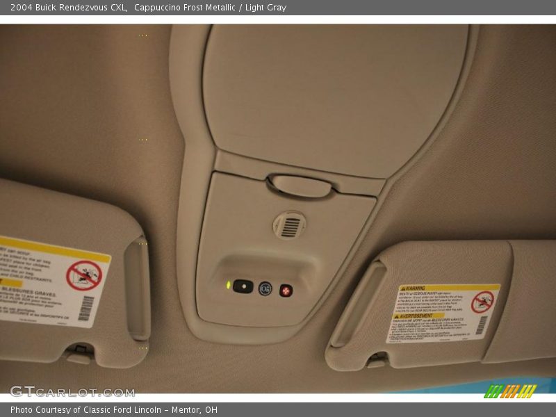 Cappuccino Frost Metallic / Light Gray 2004 Buick Rendezvous CXL
