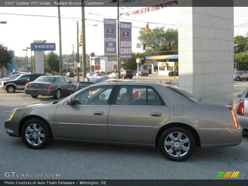 Radiant Bronze / Cashmere 2007 Cadillac DTS Sedan