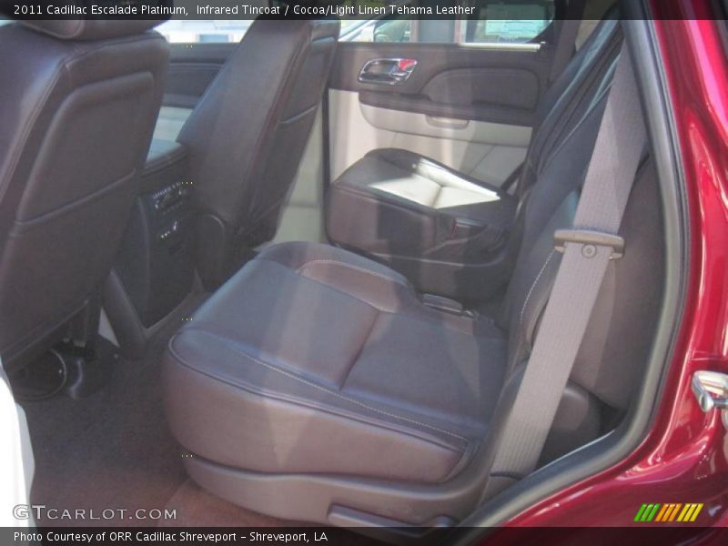 Infrared Tincoat / Cocoa/Light Linen Tehama Leather 2011 Cadillac Escalade Platinum
