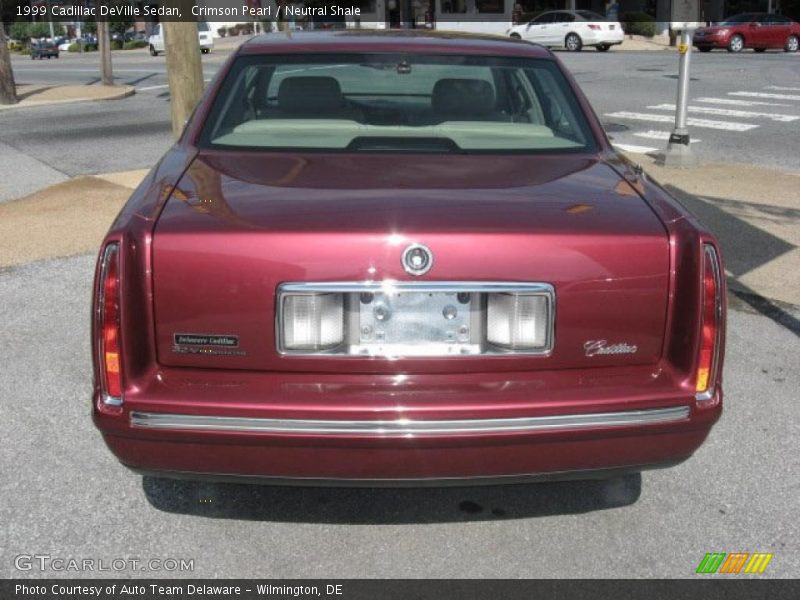Crimson Pearl / Neutral Shale 1999 Cadillac DeVille Sedan