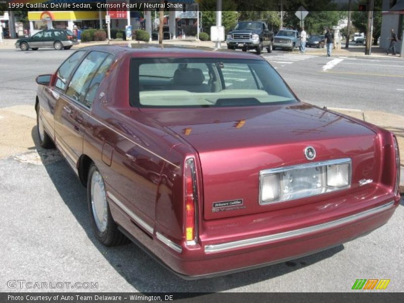 Crimson Pearl / Neutral Shale 1999 Cadillac DeVille Sedan