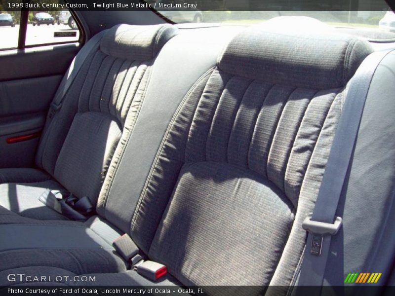 Twilight Blue Metallic / Medium Gray 1998 Buick Century Custom