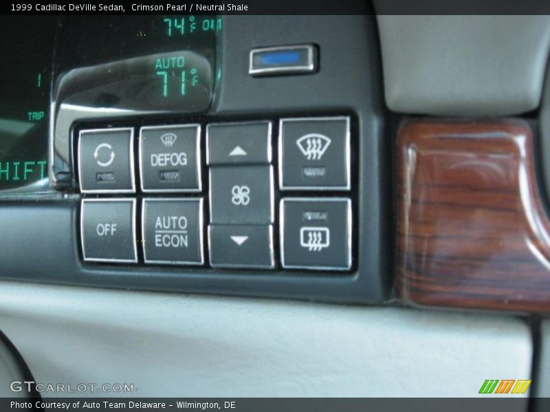 Crimson Pearl / Neutral Shale 1999 Cadillac DeVille Sedan