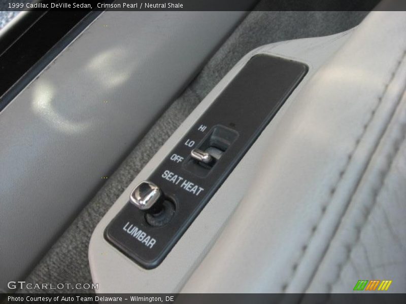 Crimson Pearl / Neutral Shale 1999 Cadillac DeVille Sedan