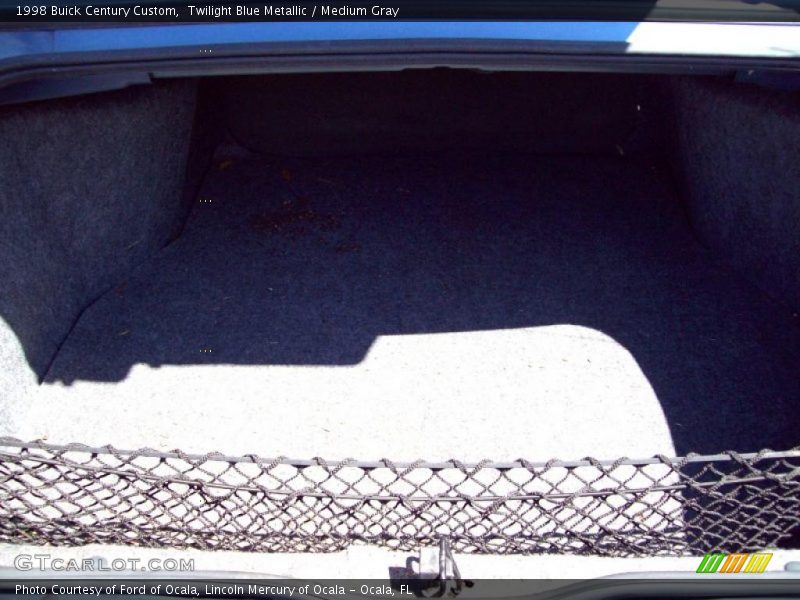 Twilight Blue Metallic / Medium Gray 1998 Buick Century Custom