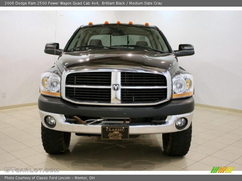 Brilliant Black / Medium Slate Gray 2006 Dodge Ram 2500 Power Wagon Quad Cab 4x4
