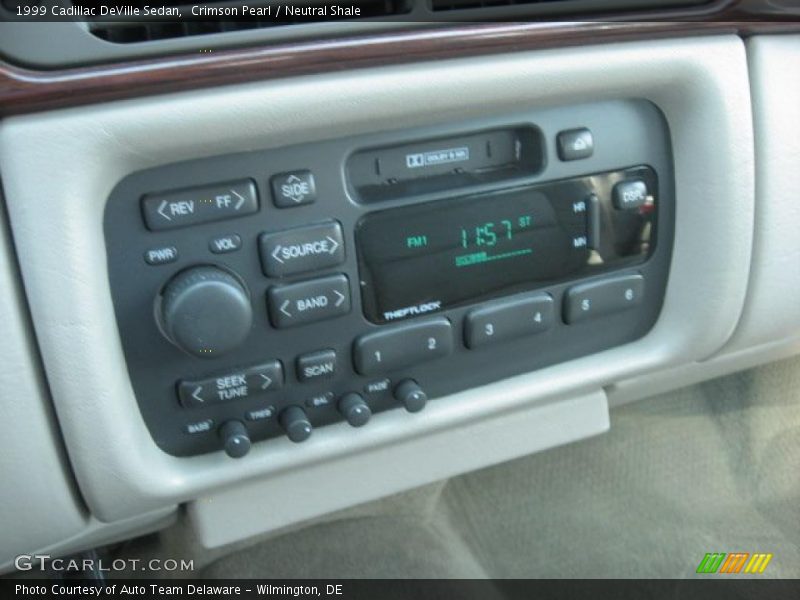Crimson Pearl / Neutral Shale 1999 Cadillac DeVille Sedan