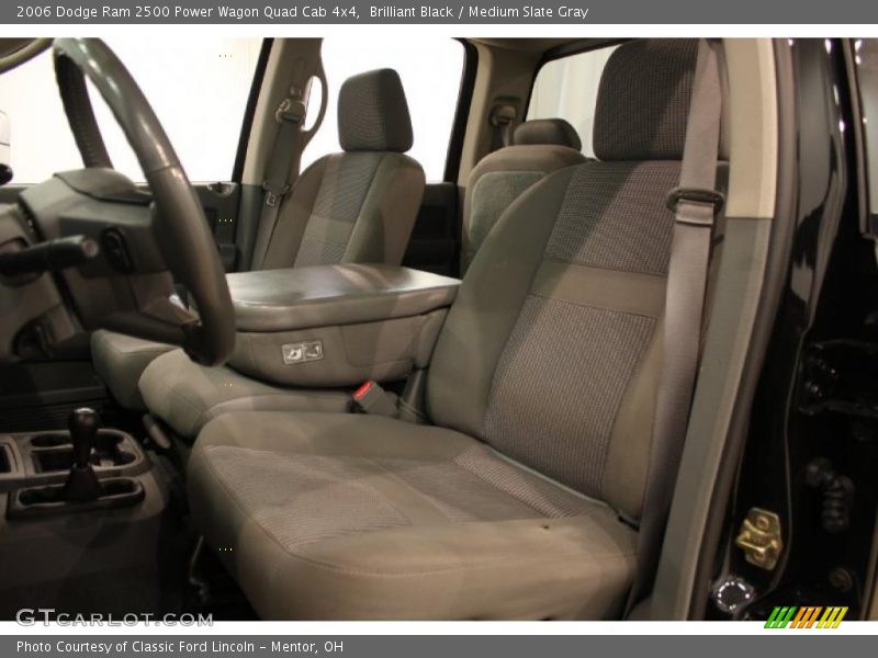 Brilliant Black / Medium Slate Gray 2006 Dodge Ram 2500 Power Wagon Quad Cab 4x4