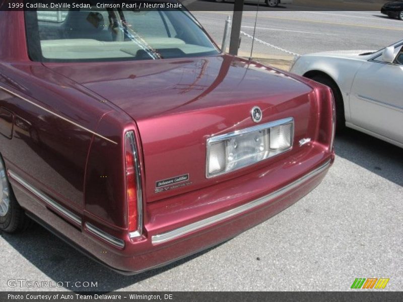 Crimson Pearl / Neutral Shale 1999 Cadillac DeVille Sedan