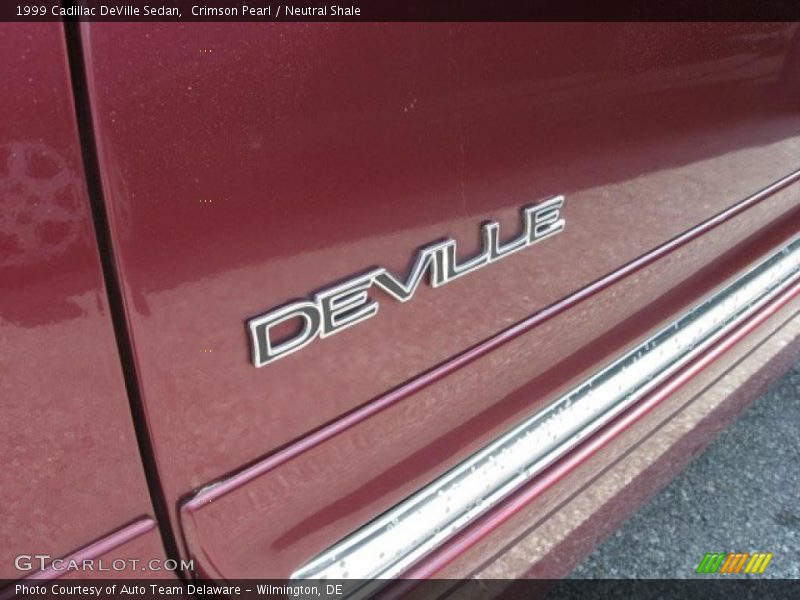 Crimson Pearl / Neutral Shale 1999 Cadillac DeVille Sedan