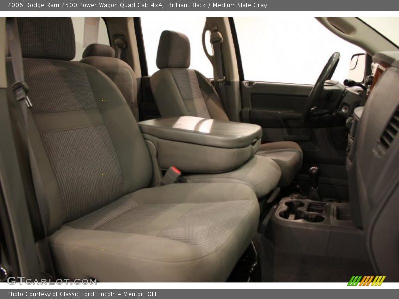 Brilliant Black / Medium Slate Gray 2006 Dodge Ram 2500 Power Wagon Quad Cab 4x4