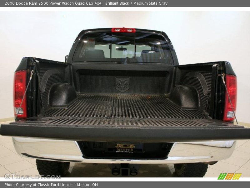 Brilliant Black / Medium Slate Gray 2006 Dodge Ram 2500 Power Wagon Quad Cab 4x4