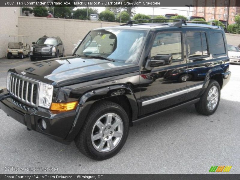Black Clearcoat / Dark Slate Gray/Light Graystone 2007 Jeep Commander Overland 4x4