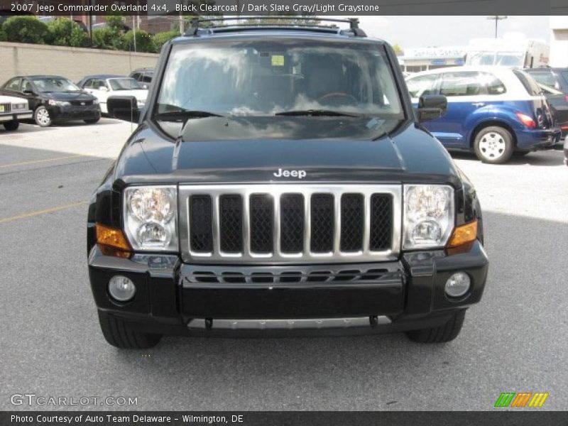 Black Clearcoat / Dark Slate Gray/Light Graystone 2007 Jeep Commander Overland 4x4
