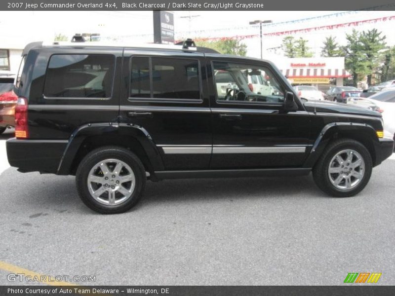 Black Clearcoat / Dark Slate Gray/Light Graystone 2007 Jeep Commander Overland 4x4