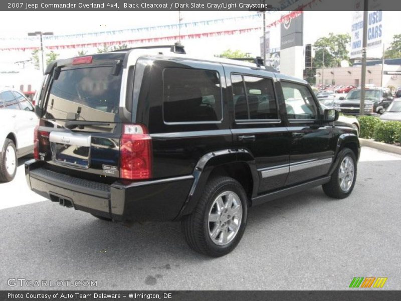 Black Clearcoat / Dark Slate Gray/Light Graystone 2007 Jeep Commander Overland 4x4