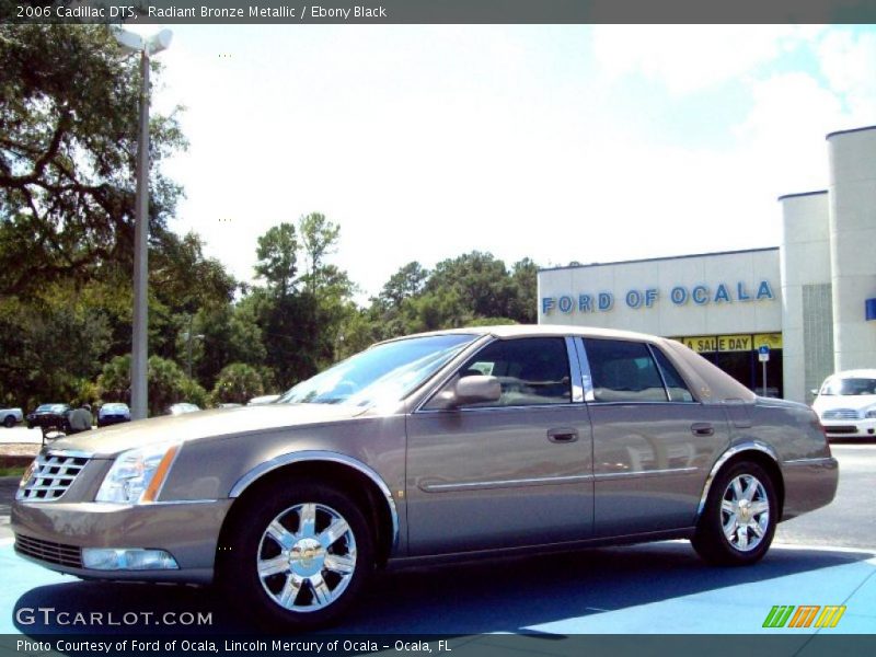 Radiant Bronze Metallic / Ebony Black 2006 Cadillac DTS