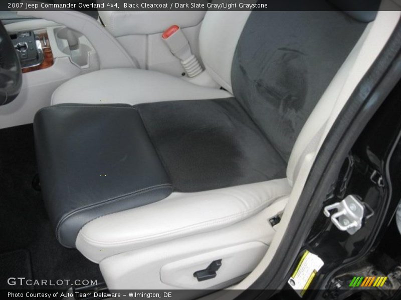 Black Clearcoat / Dark Slate Gray/Light Graystone 2007 Jeep Commander Overland 4x4