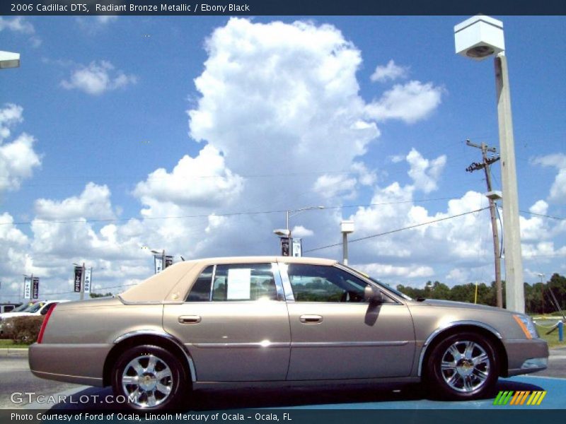 Radiant Bronze Metallic / Ebony Black 2006 Cadillac DTS