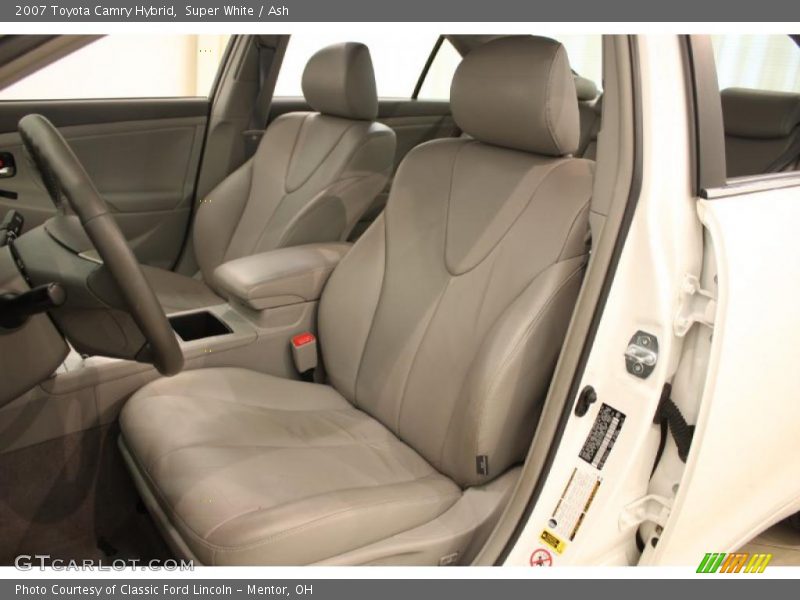 Super White / Ash 2007 Toyota Camry Hybrid