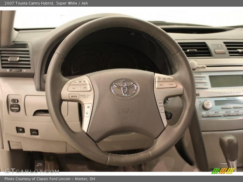 Super White / Ash 2007 Toyota Camry Hybrid